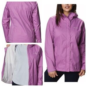 Columbia Women's Lavender Rain Jacket